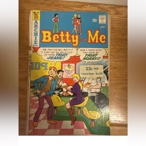 Betty and Me Comic Book Archie Comics Betty And Me Issue #72